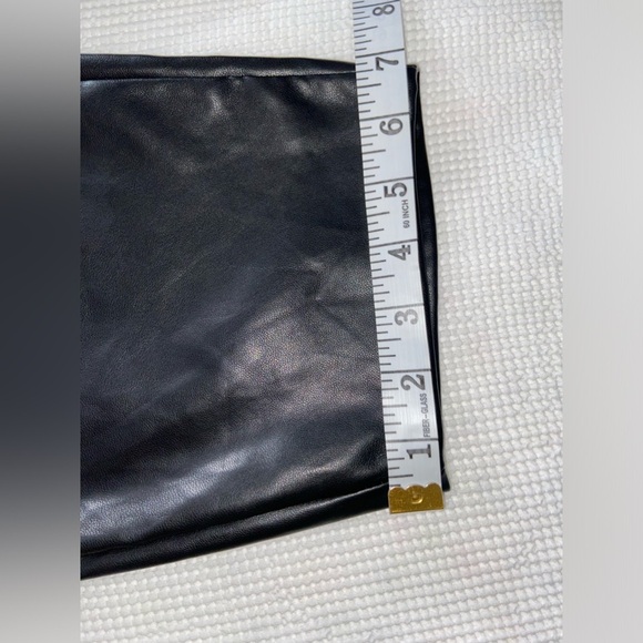 Women’s Laundry by Shelli Segal‎ faux Leather Joggers Pants size Large - Picture 7 of 12